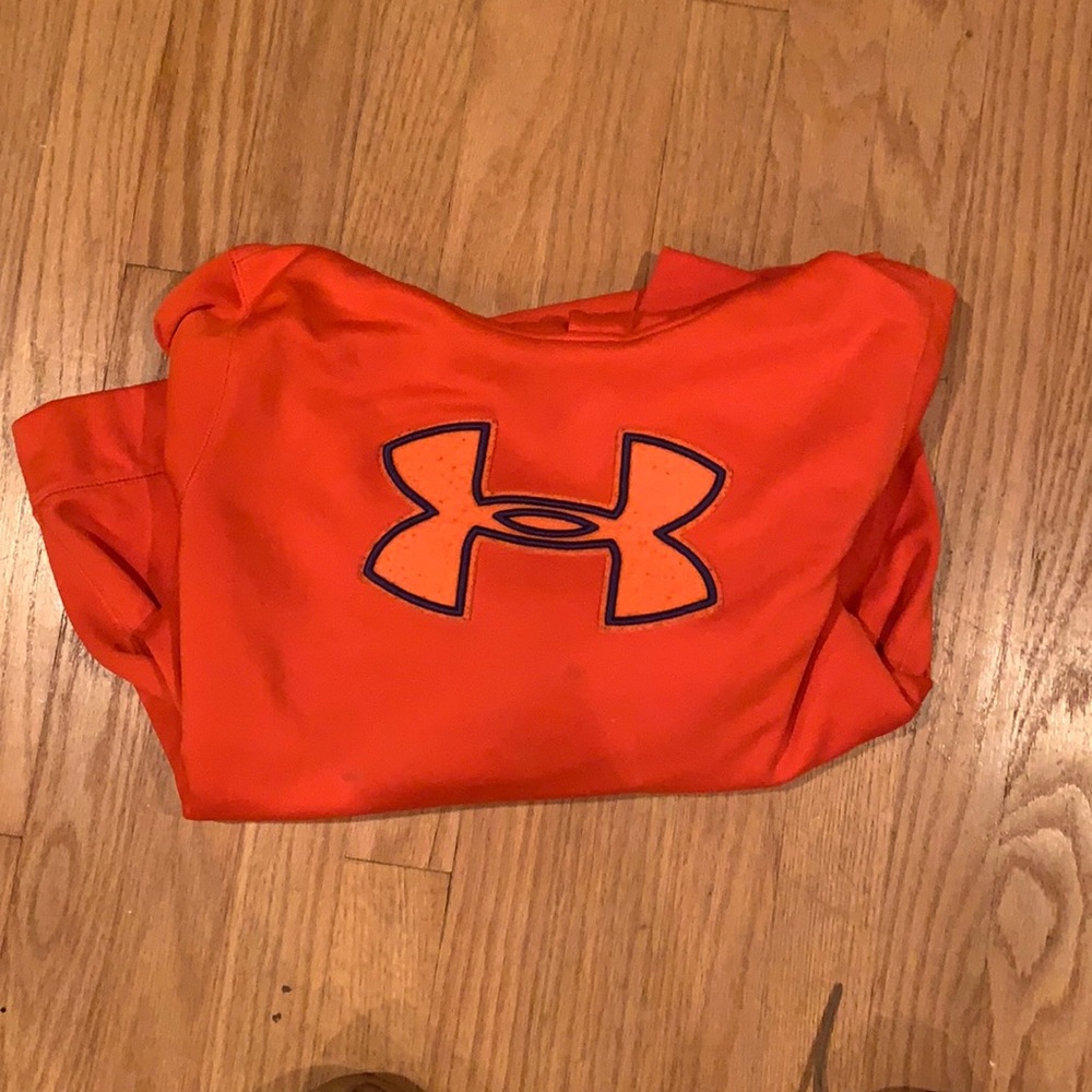 Orange and Blue Under Armour Hoodie